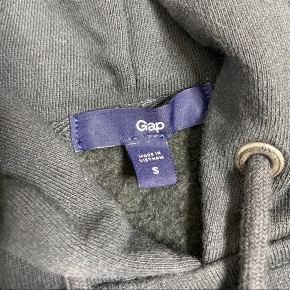 Gap metallic Logo Hoodie grey Small - Picture 4 of 7